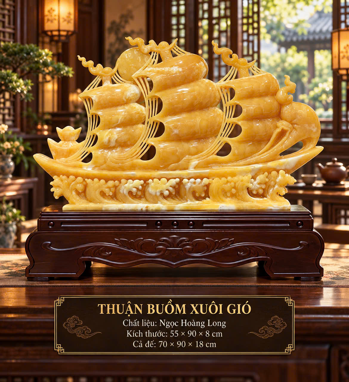 Thuận Buồm Xuôi Gió Ngọc Hoàng Long Khai Mở Vận Khí & Bứt Phá Thành Công