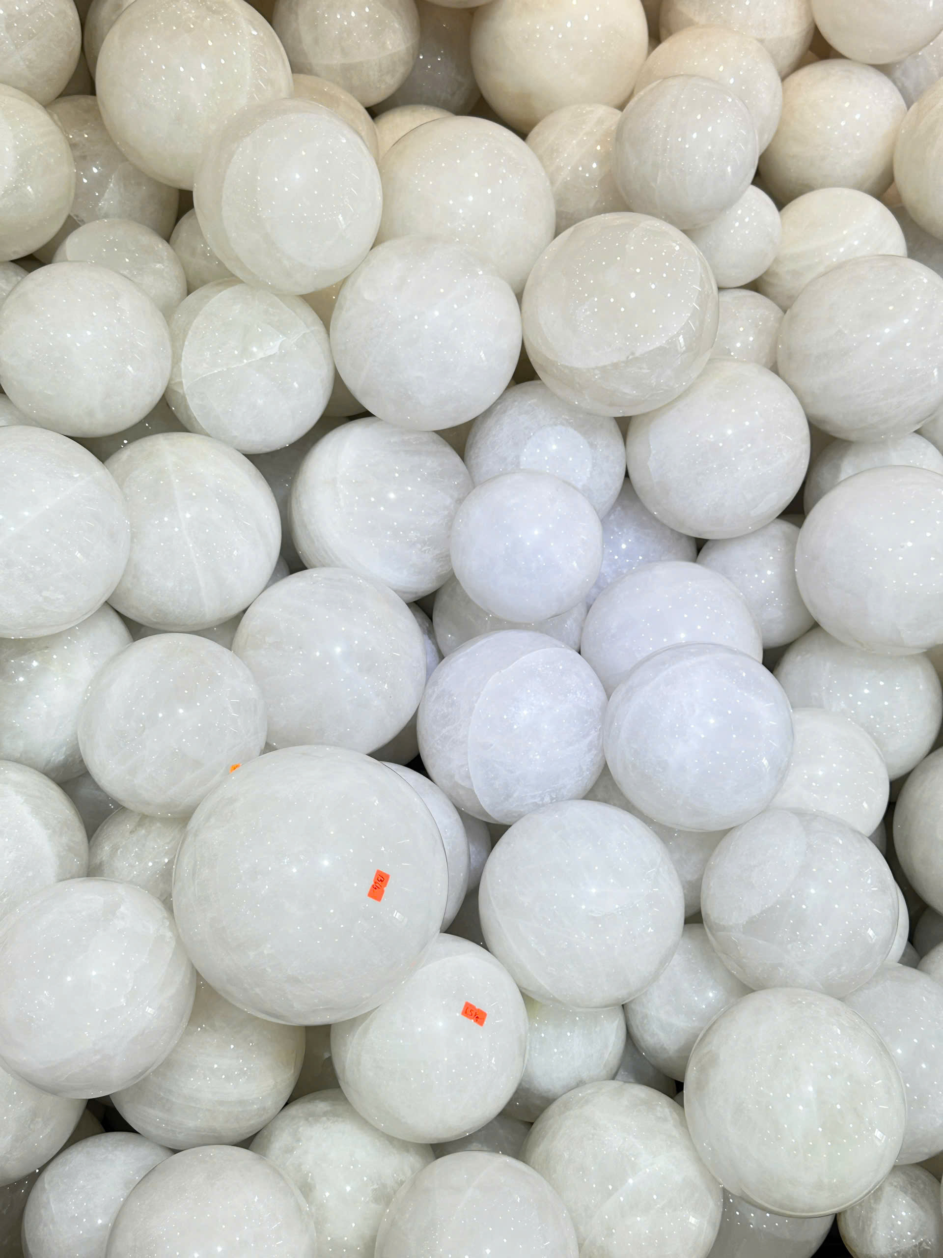 SLL Quả Cầu Thạch Anh Trắng Dừa Bạch Ngọc Đương Thời, Trấn Trạch An Gia