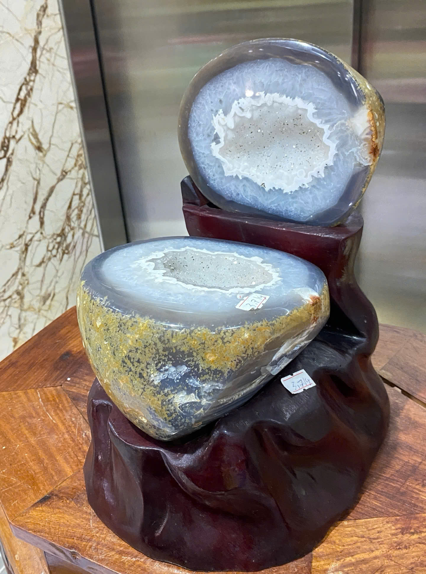 Bát Tụ Bảo Ngọc Mã Não Tuyệt Phẩm Chiêu Tài Tụ Khí
