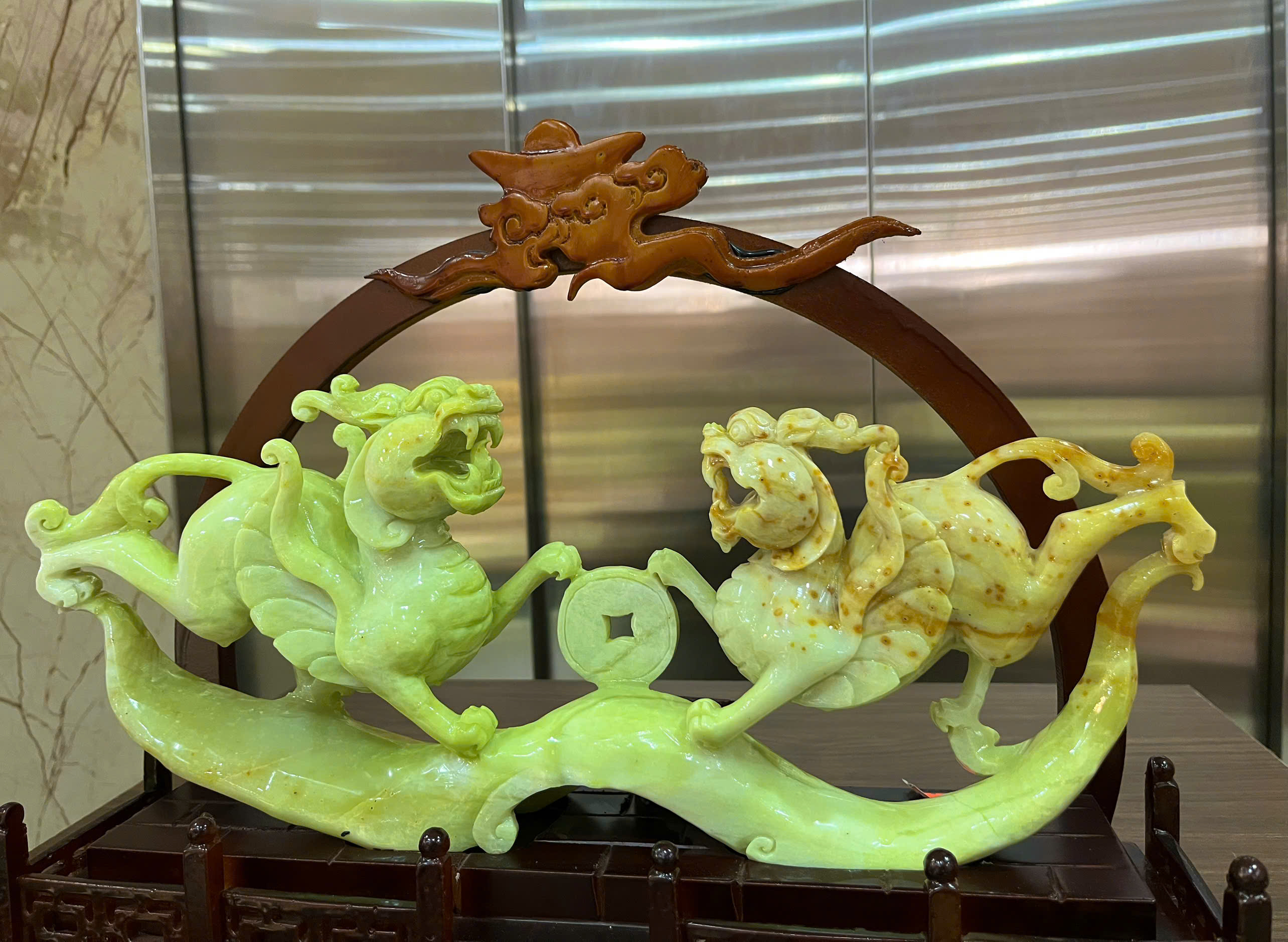 Cặp Tỳ Hưu Ngọc Serpentine – Tuyệt tác chiêu tài giữ của, trấn trạch trừ tà và bứt phá thịnh vượng