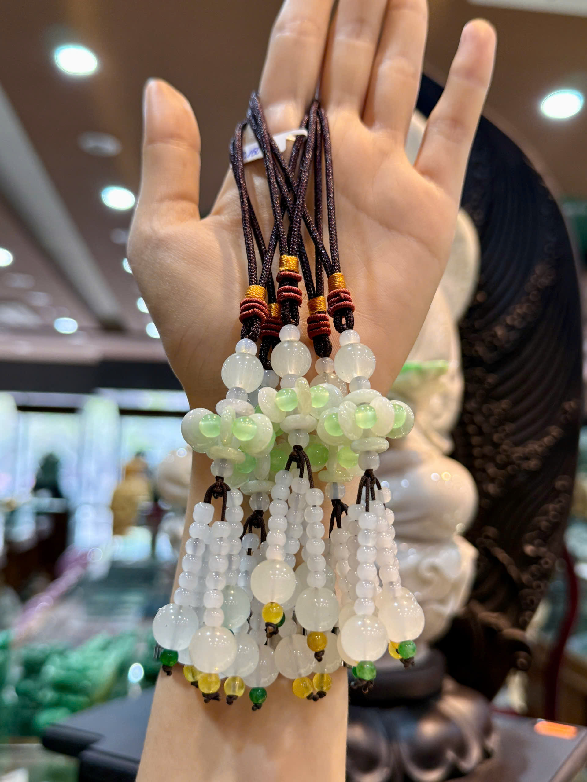 Khánh Treo Xe Ngọc Phỉ Thúy Tác Phẩm Hộ Thân, Điều Hòa Trường Khí