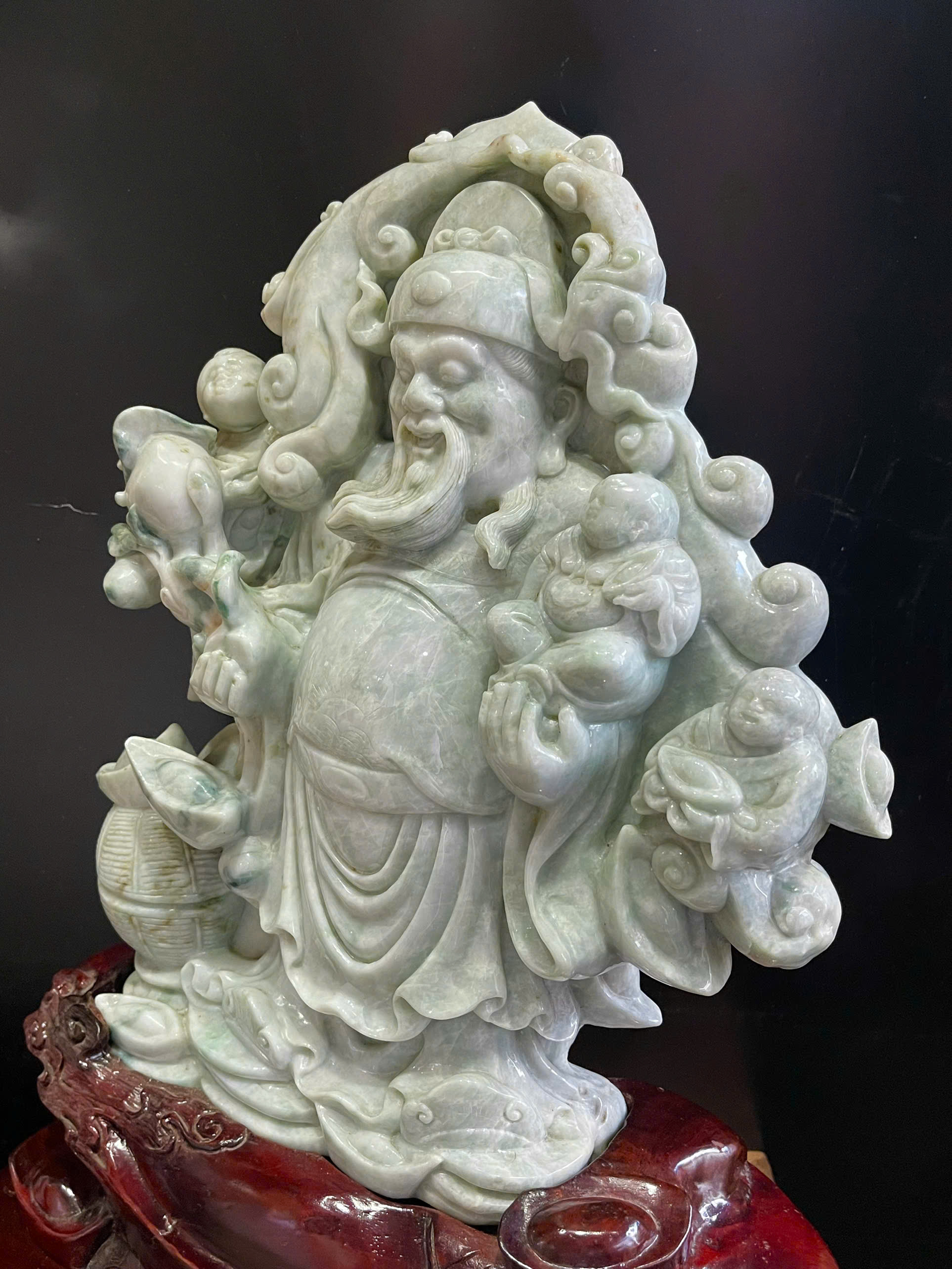 Thần Tài Ngọc Phỉ Thúy Tài Lộc Tấn Tới, Phú Quý Vững Bền