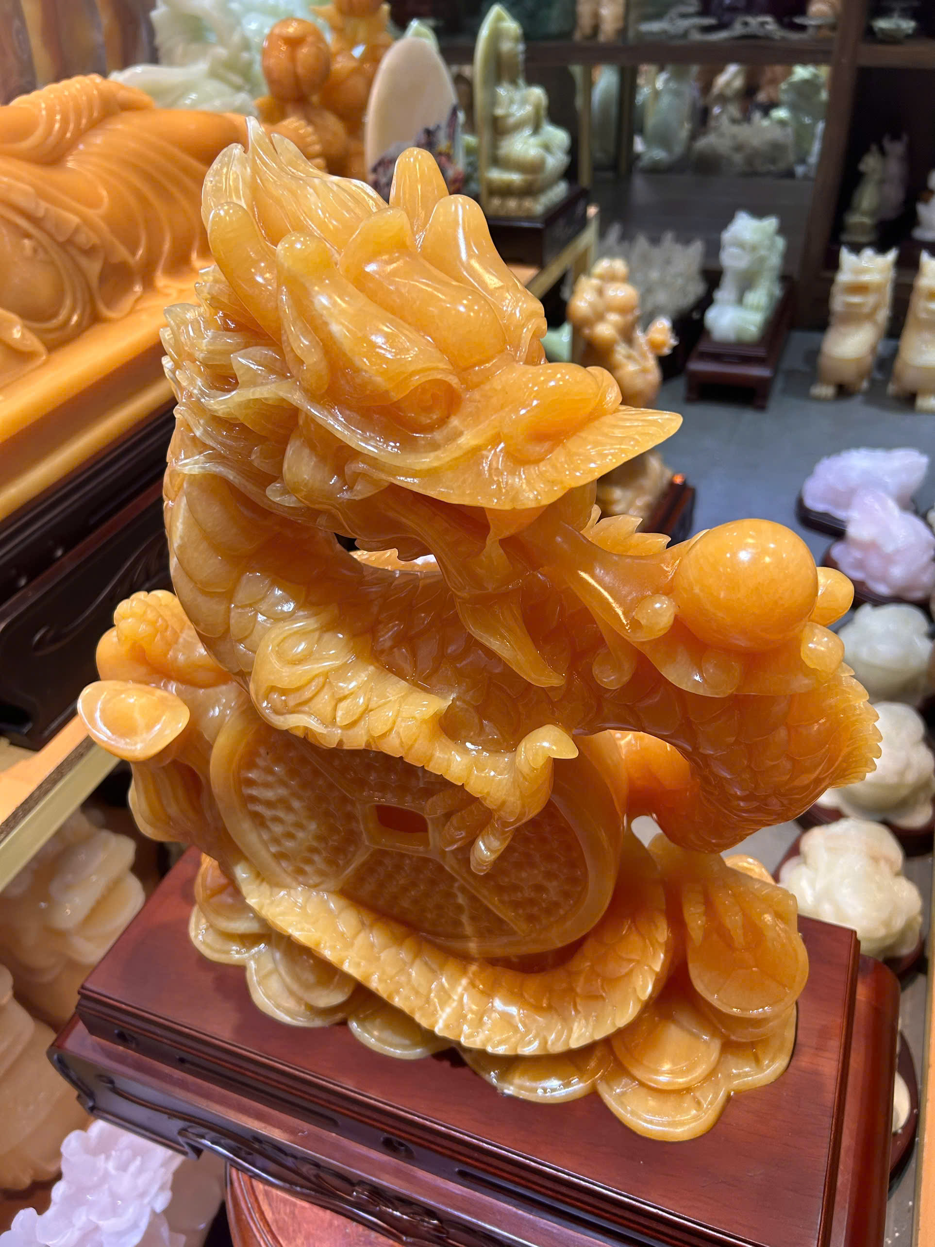 Độc Long Quyền Vương Ngọc Hoàng Long Báu Vật Chí Tôn, Trấn Sát Tăng Quyền Chiêu Tài Vượng Khí