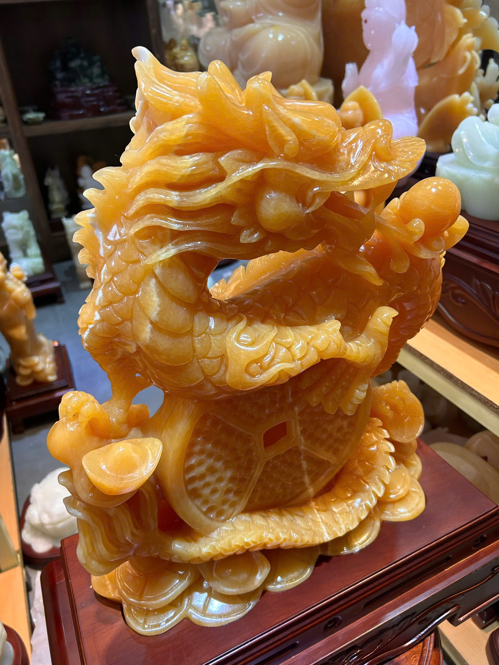 Độc Long Quyền Vương Ngọc Hoàng Long Báu Vật Chí Tôn, Trấn Sát Tăng Quyền Chiêu Tài Vượng Khí