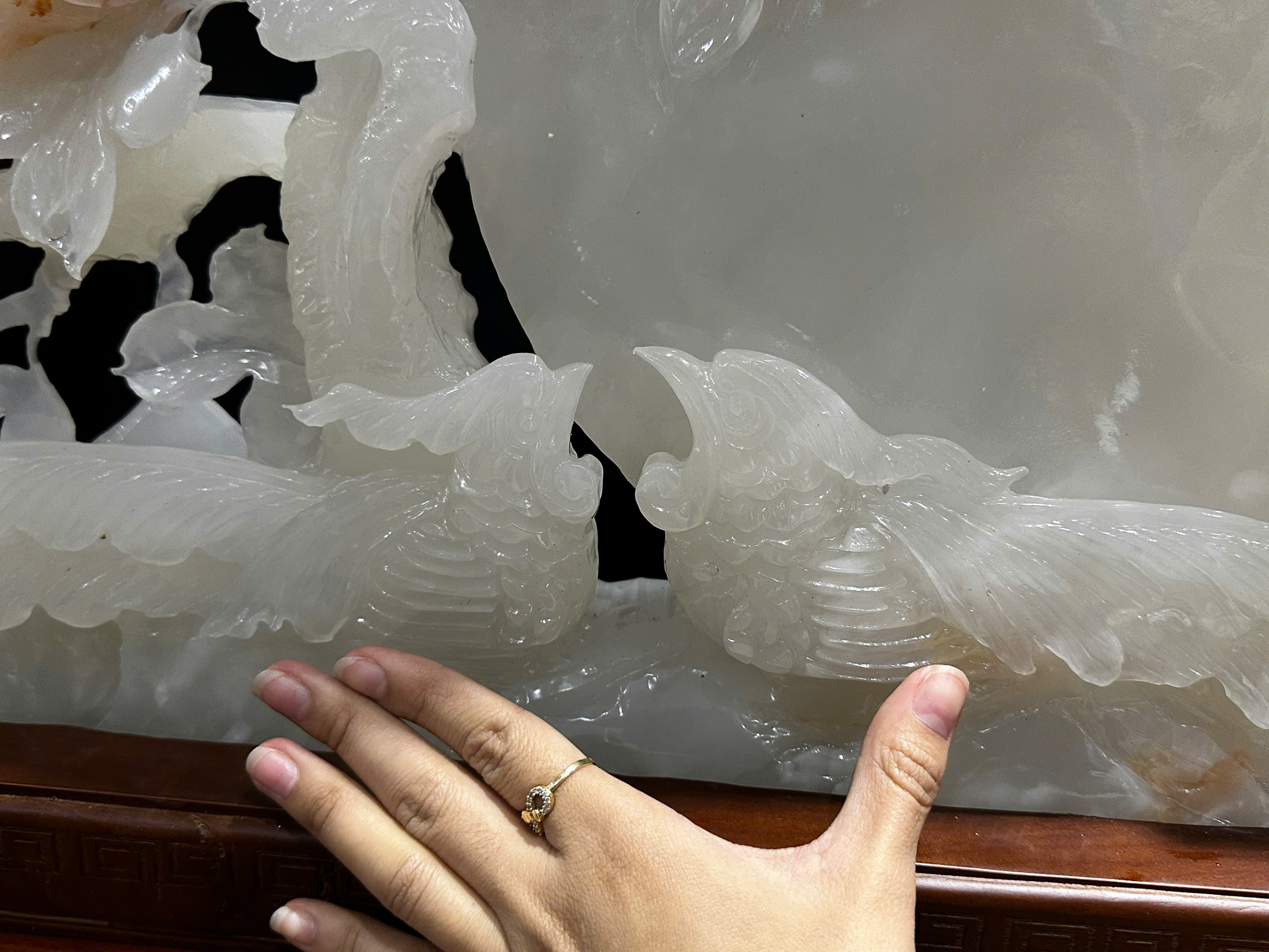 Hoa Khai Phú Quý Ngọc Onyx Huyết Phú Quý Huy Hoàng, Vượng Khí Gia Môn
