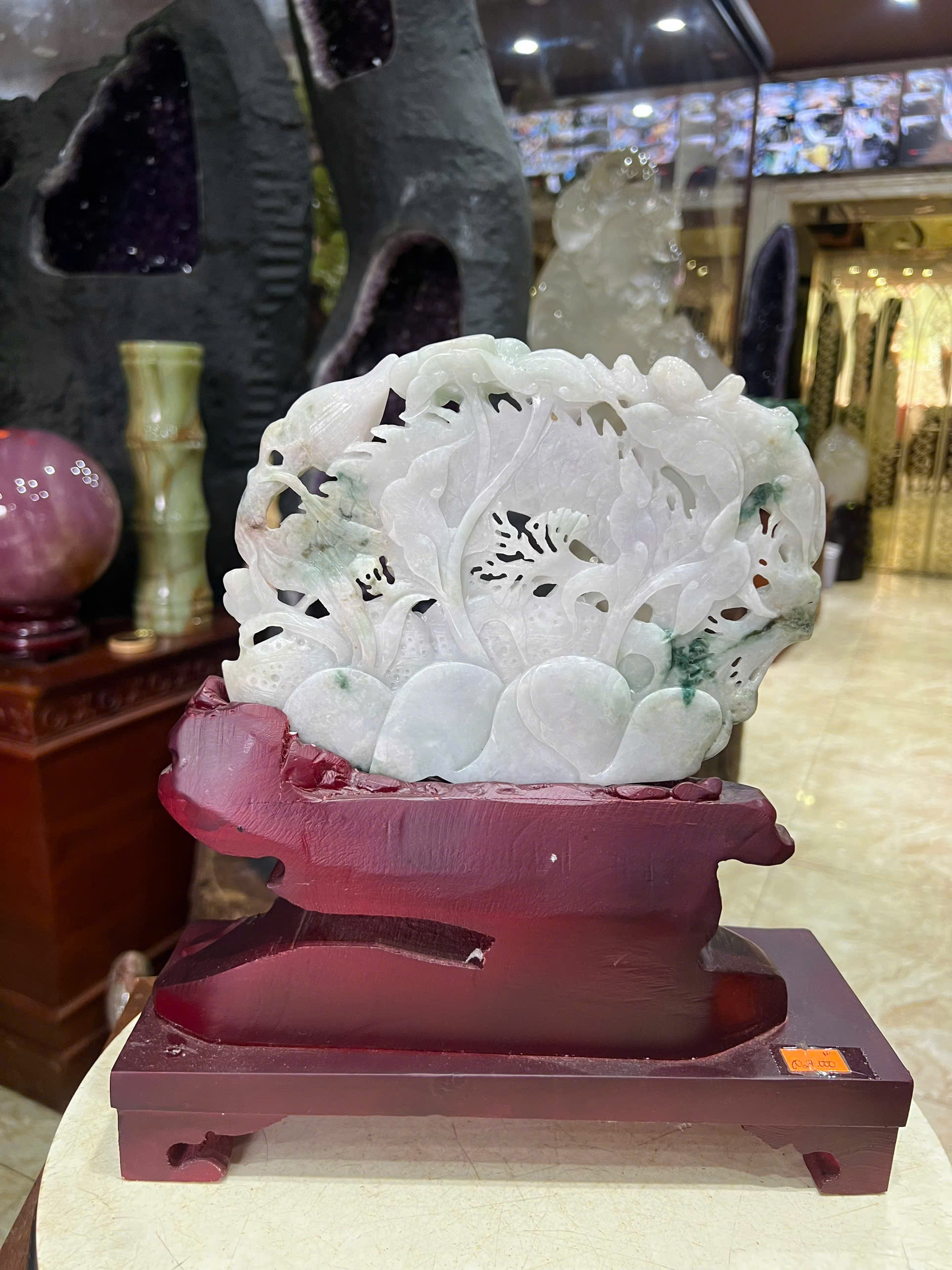 Rồng An Lạc ngọc phỉ thúy – Khai mở bình an, hóa giải thị phi và dưỡng tâm tĩnh lặng