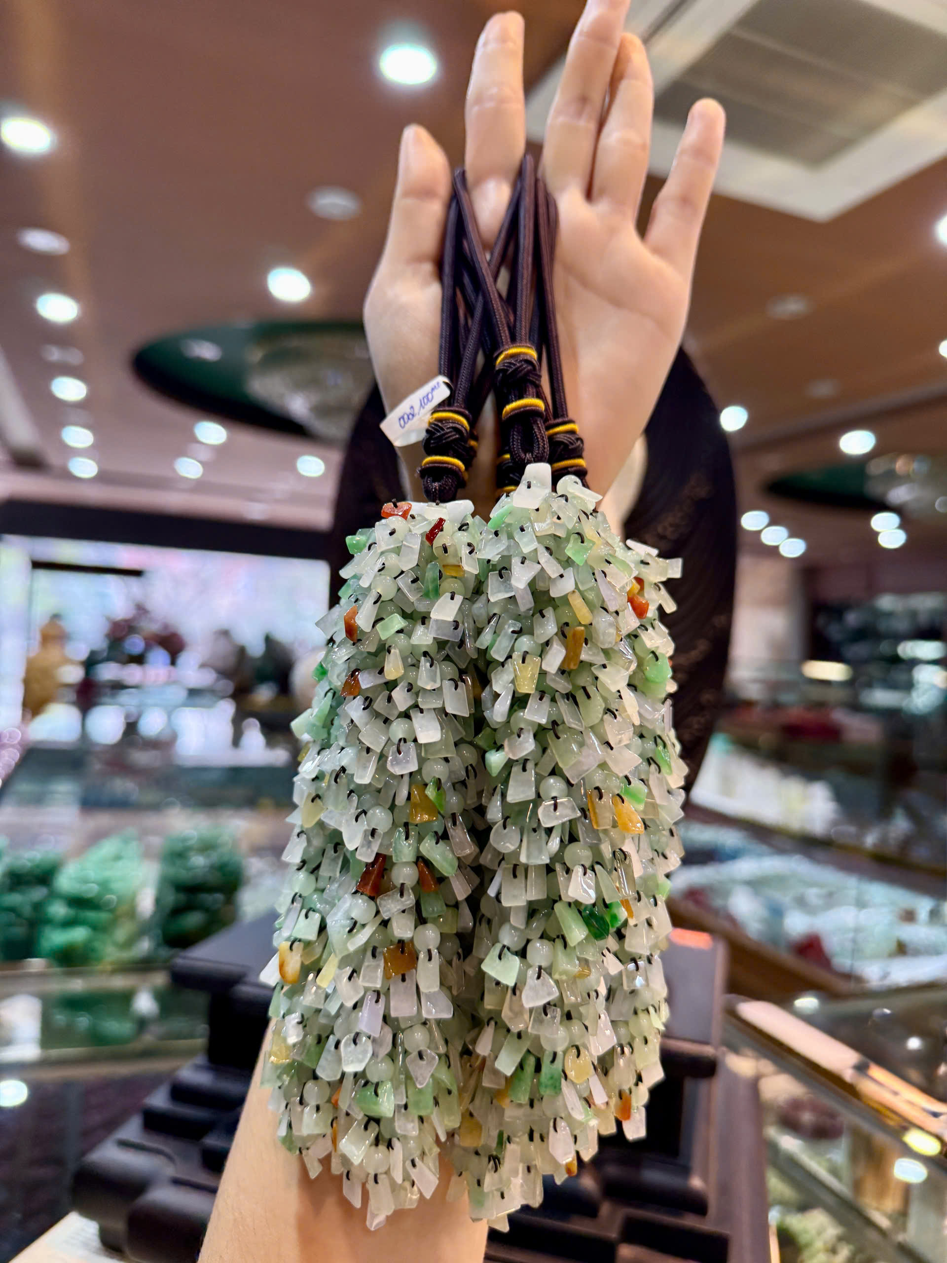 Khánh Treo Xe Ngọc Phỉ Thúy Tác Phẩm Tụ Cát Khí, Hóa Giải Xung Sát