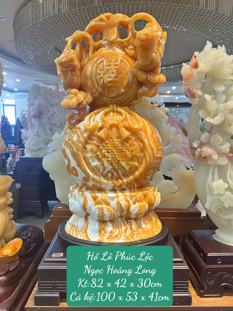 Hồ Lô Phúc Lộc Ngọc Hoàng Long – Vượng Khí Sinh Tài
