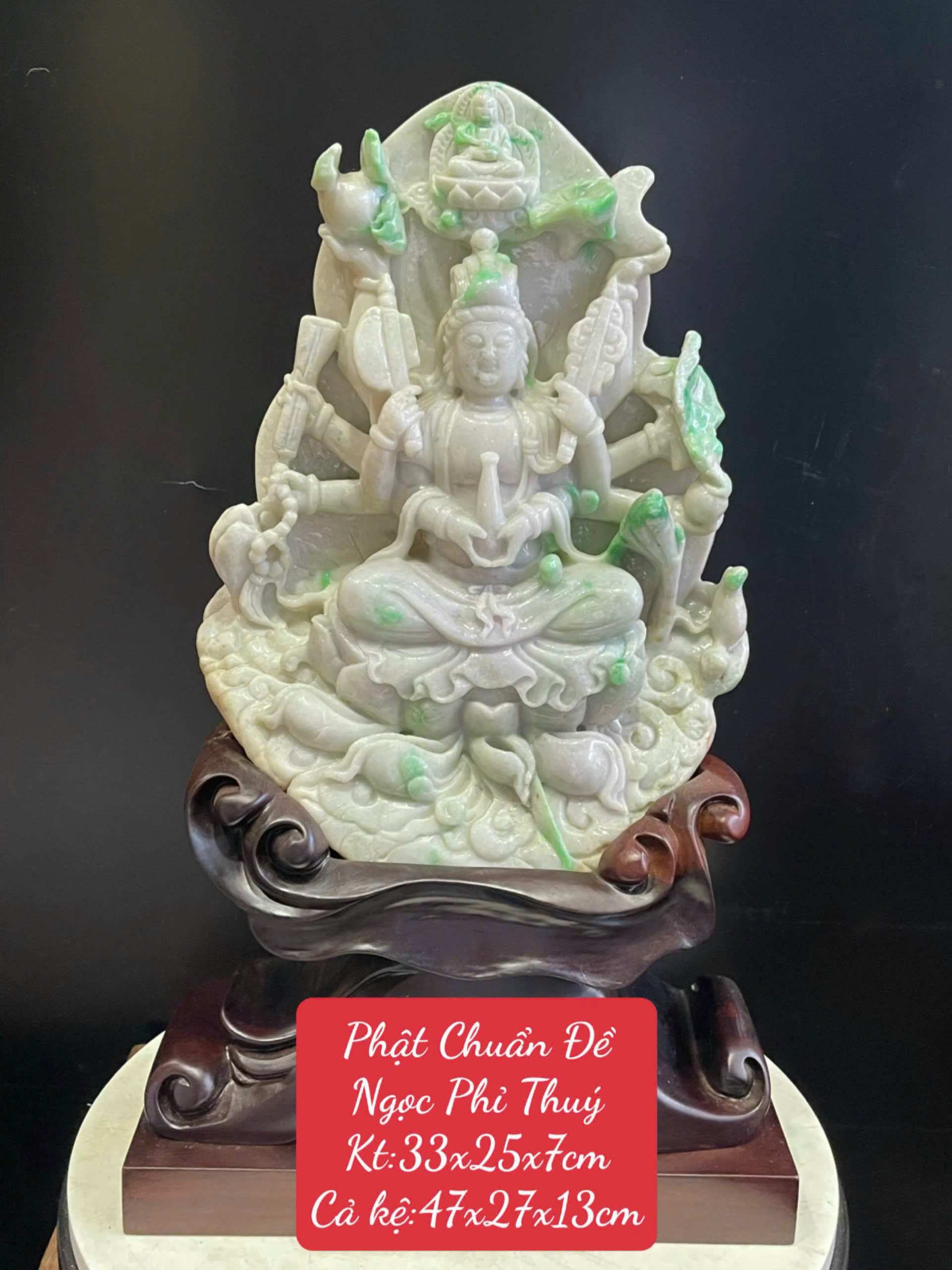 Phật Chuẩn Đề Ngọc Phỉ Thúy Vạn Năng Hộ Độ, Tiêu Trừ Nghiệp Chướng