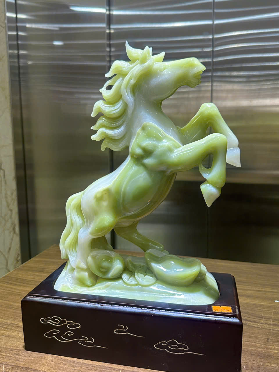 Thiên Mã Đại Thành ngọc onyx xanh – Biểu tượng bứt phá công danh, thu hút sinh khí và chiêu tài đắc lộc