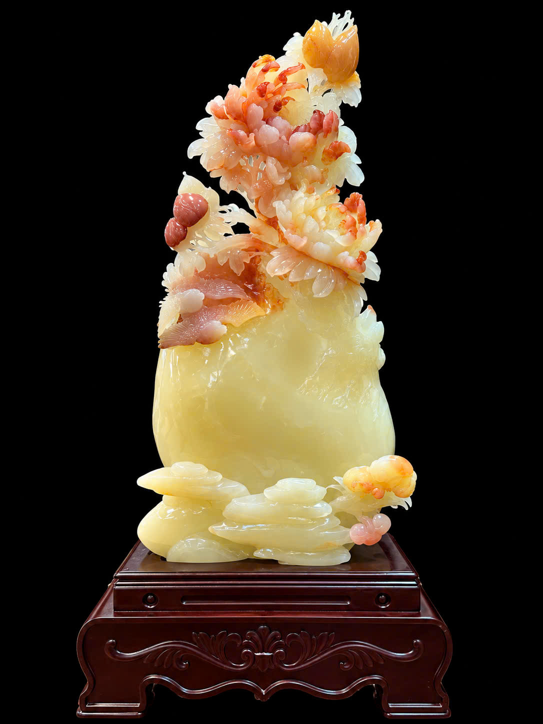 Hoa Khai Phú Quý Ngọc Onyx Đắc Lộc Vinh Hoa & Đỉnh Cao Nghệ Thuật Sưu Tầm