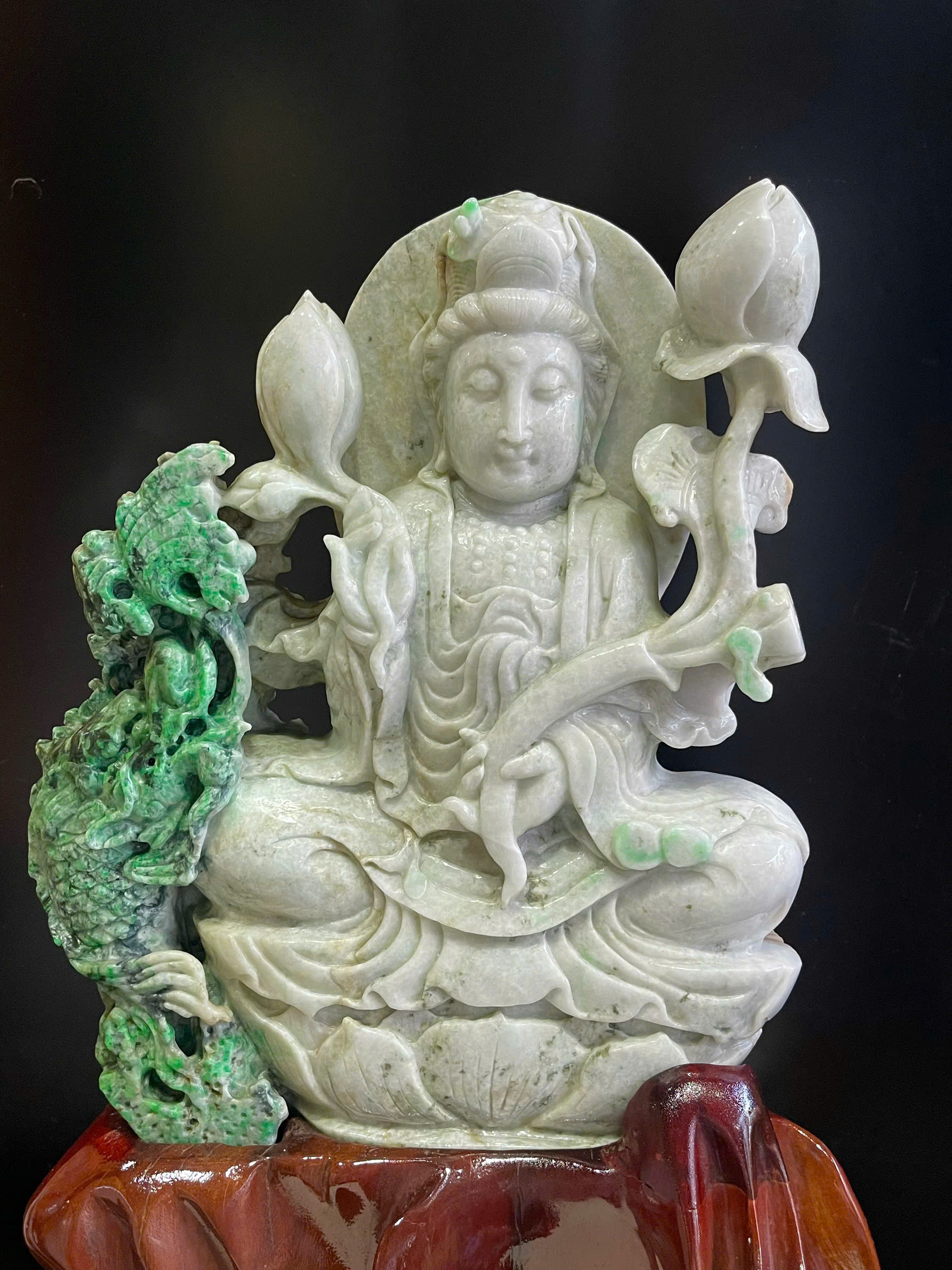 Tượng Mẹ Quan Âm Ngọc Phỉ Thúy Đại Từ Đại Bi, Gia Đạo Bình An