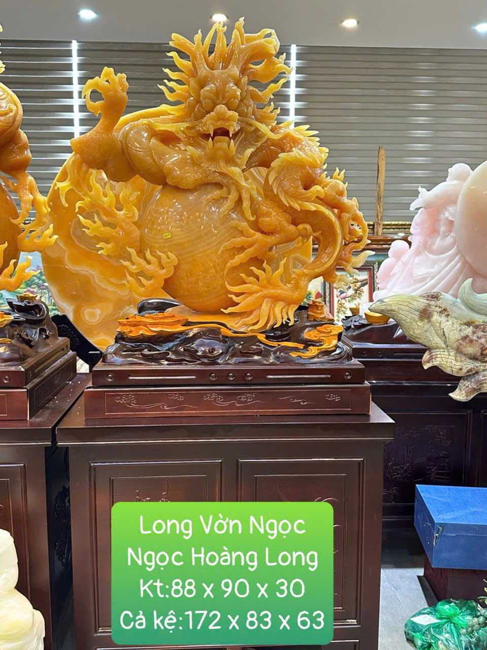 Long Vờn Ngọc Hoàng Long – Tinh hoa nghệ thuật gắn kết linh khí trời đất, khẳng định uy thế đỉnh cao