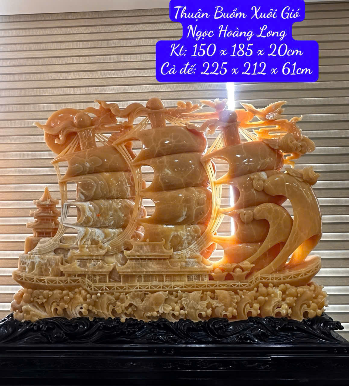 Thuận Buồm Xuôi Gió Ngọc Hoàng Long - Trang Trí Đại Sảnh
