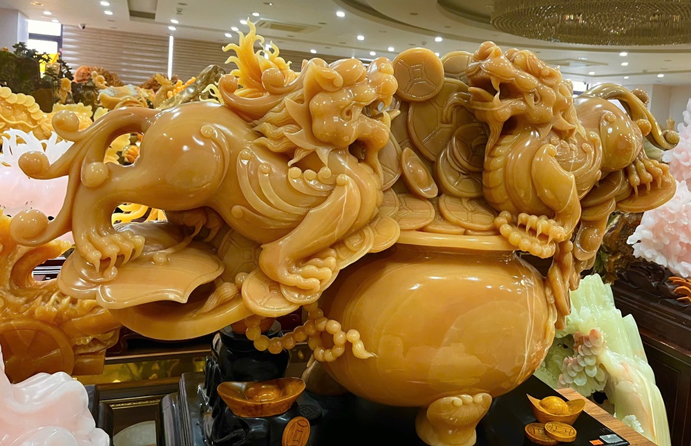 Cặp Tỳ Hưu Trấn Bảo Tài Lộc - Phòng Khách Sang Trọng