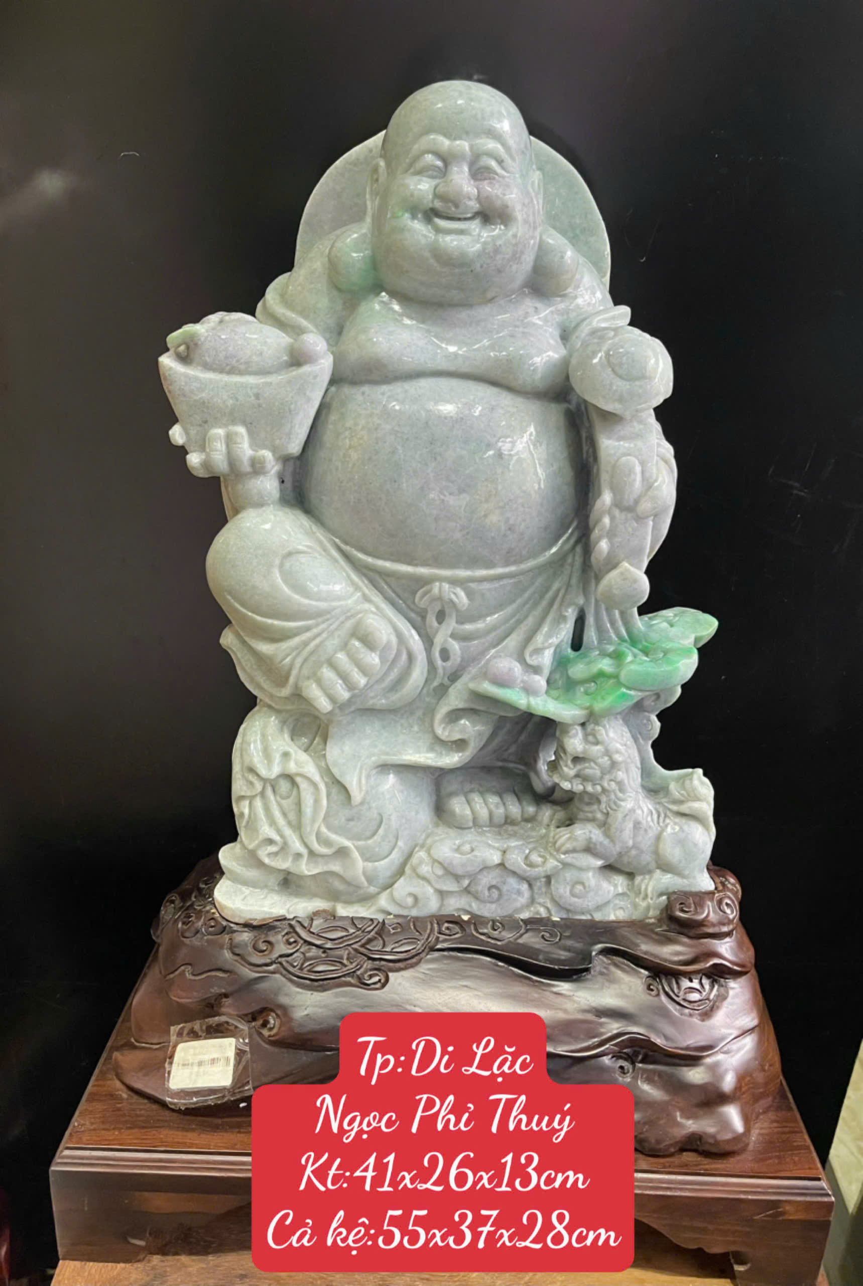 Tượng Phật Di Lặc Ngọc Phỉ Thúy Đại Phúc Đại Lộc, Hoan Hỷ Gia Đình