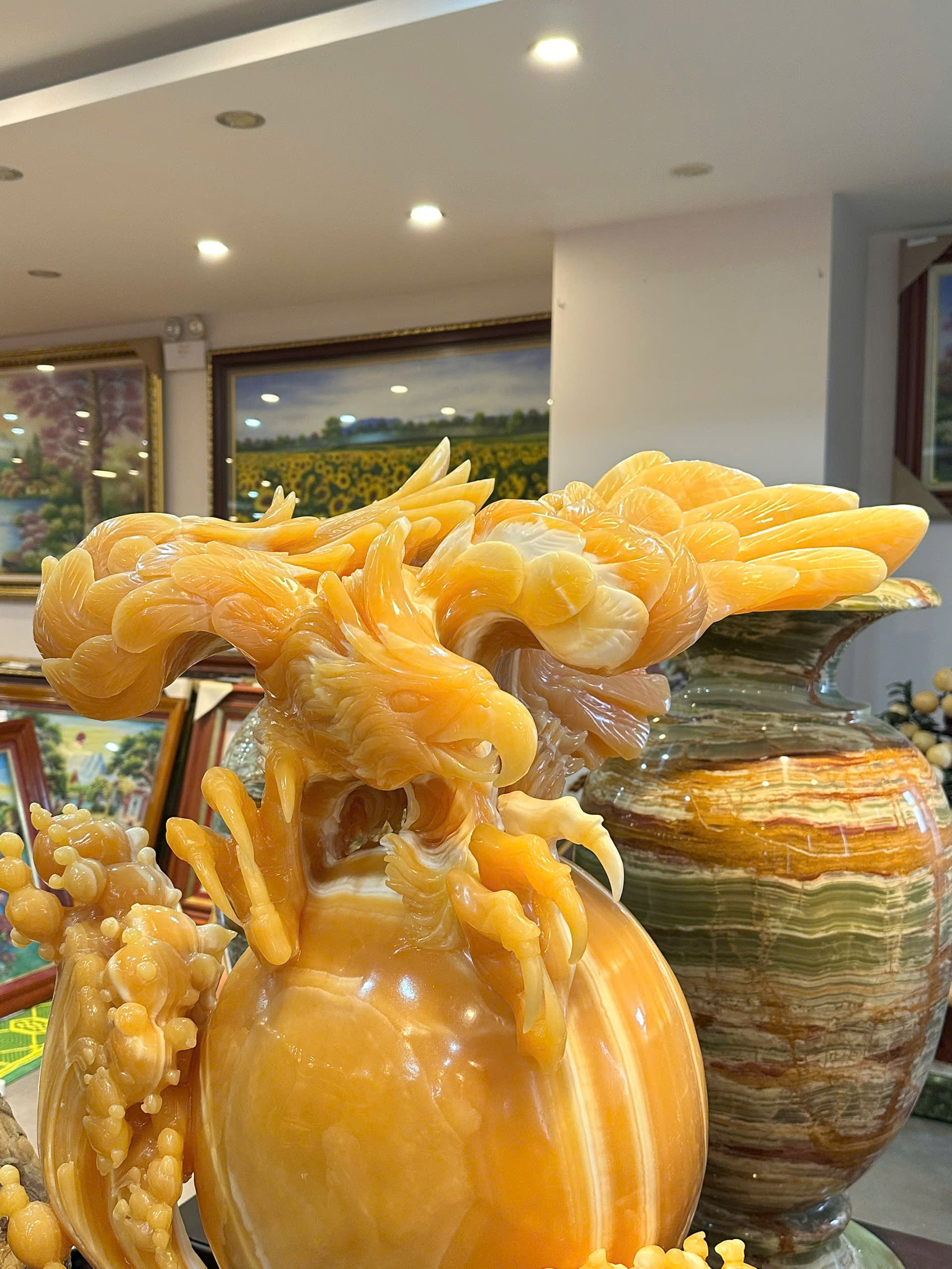 Đại Bàng Cất Cánh Chí Lớn Vươn Xa Ngọc Hoàng Long Chiêu Tài Nạp Phúc, Củng Cố Uy Quyền