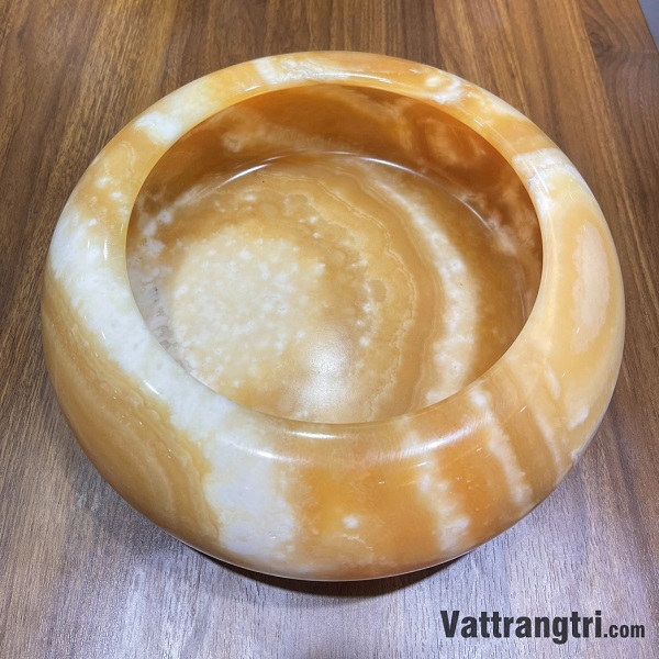 Ang ngọc hoàng long, bát ngọc 30 x 10cm