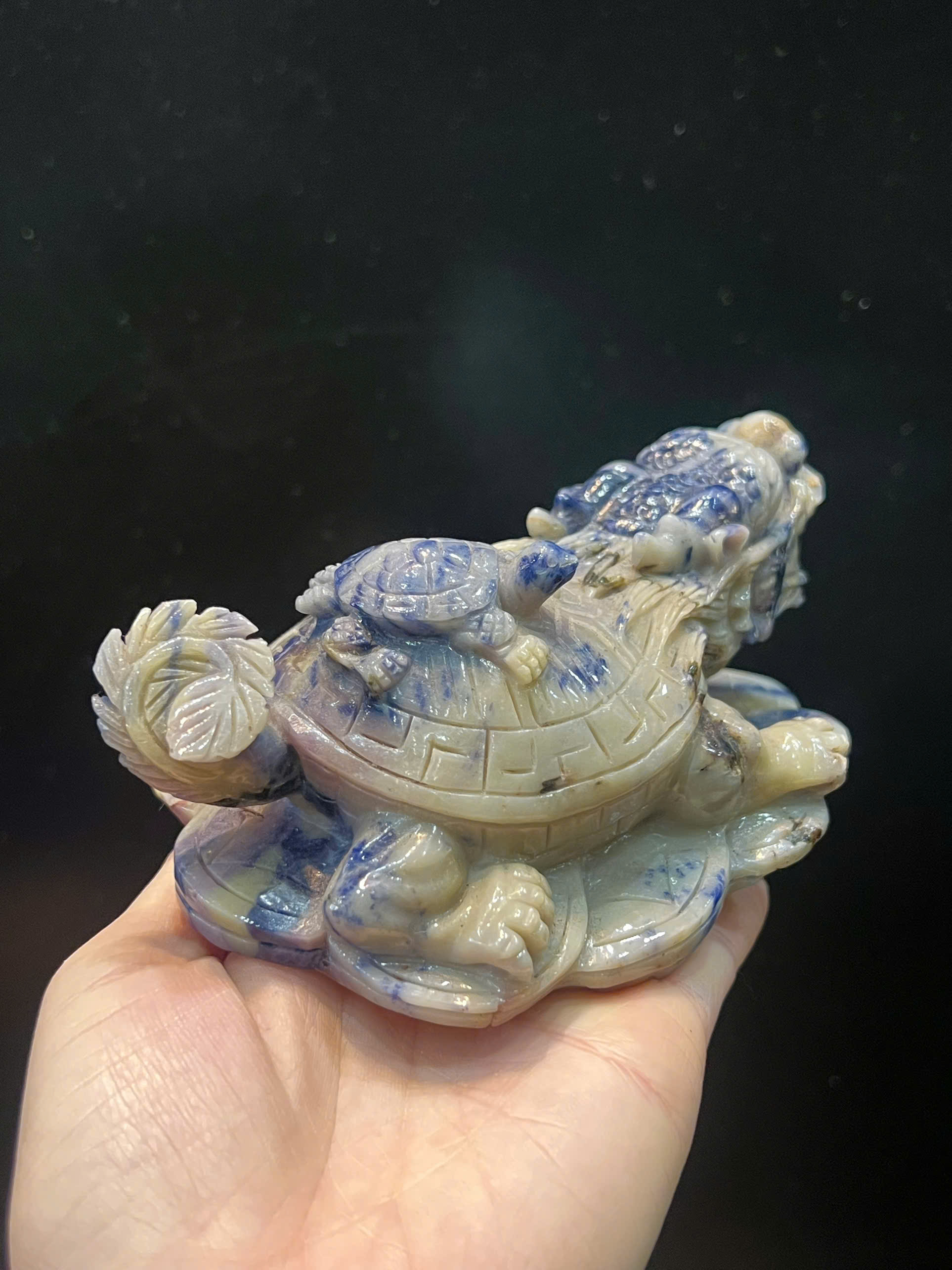 Long Quy sapphire xanh hero – Kiệt tác trấn trạch hóa sát, nâng tầm uy quyền và tích tụ tài vận bền vững