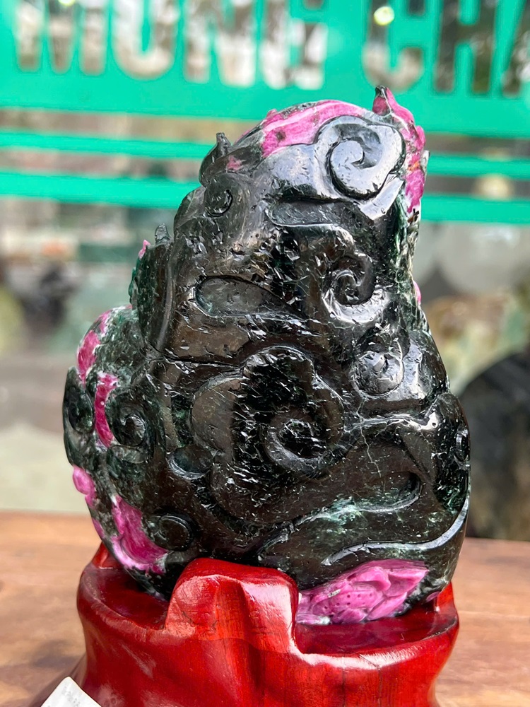 Phổ Hiền Bồ Tát Hồng Ngọc Ruby - Sưu Tầm Cao Cấp