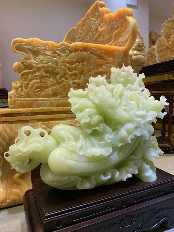 Bắp Cải Chiêu Tài Ngọc Onyx Xanh 60cm