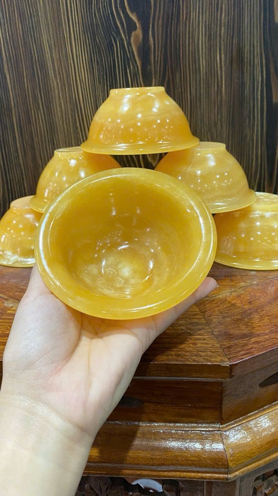 Bát ngọc Hoàng Long 12x6cm