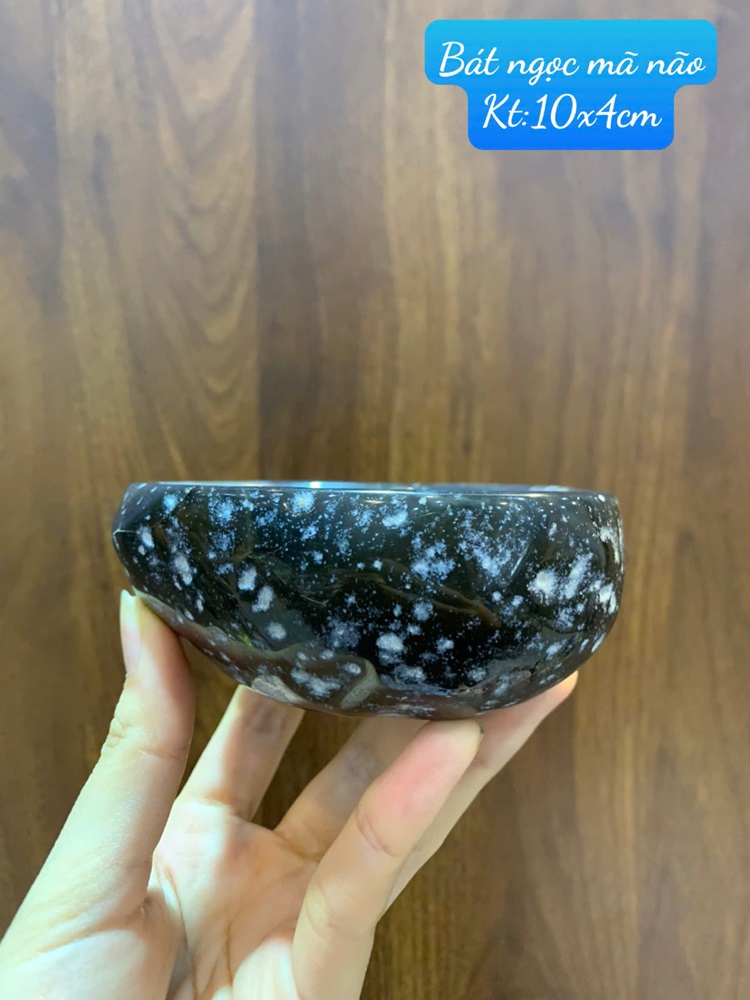 Bát ngọc mã não 10cm