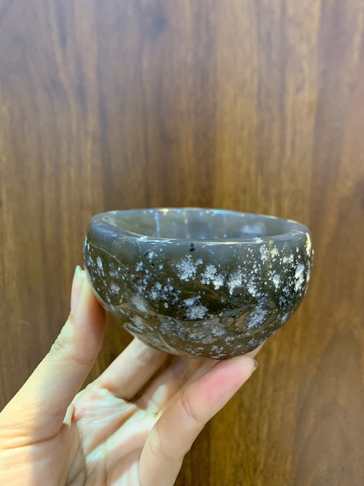 Bát ngọc mã não 8.5cm