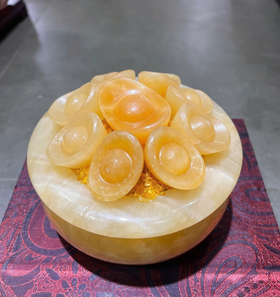 Bát tụ bảo ngọc hoàng long 16cm