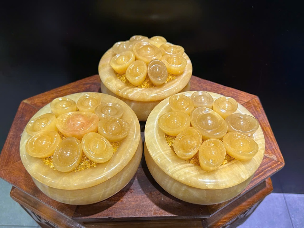 Bát tụ bảo Ngọc Hoàng Long 16cm