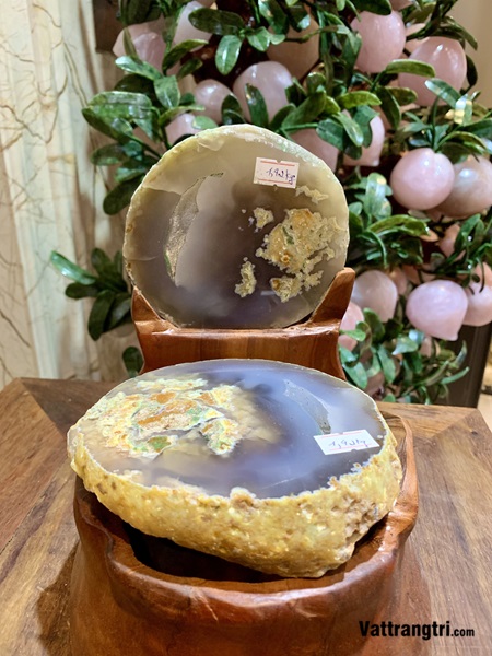 Bát tụ bảo Ngọc mã não 1.42kg