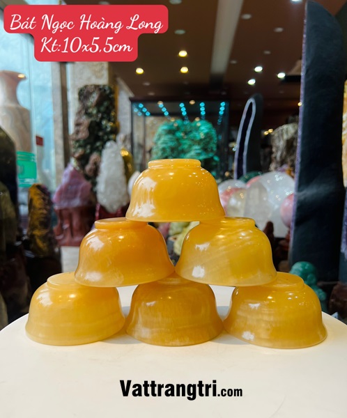 Bát Vàng Ngọc Hoàng Long 10cm
