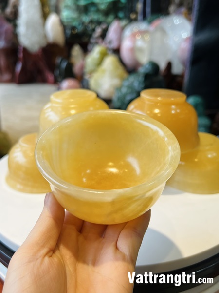 Bát Vàng Ngọc Hoàng Long 10cm