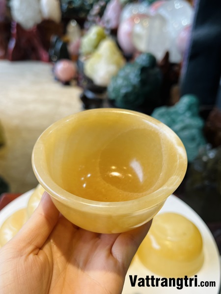 Bát Vàng Ngọc Hoàng Long 10cm