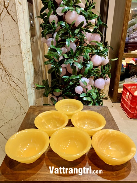 Bát vàng ngọc Hoàng Long 12cm