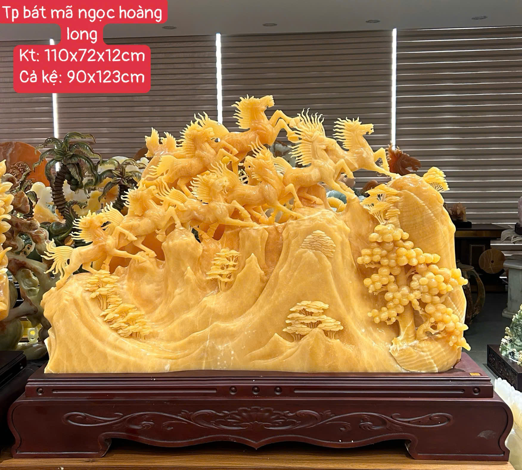 Bát Mã Truy Phong Ngọc Hoàng Long Vương Giả Mộc Khí, Thời Vận Hưng Vượng