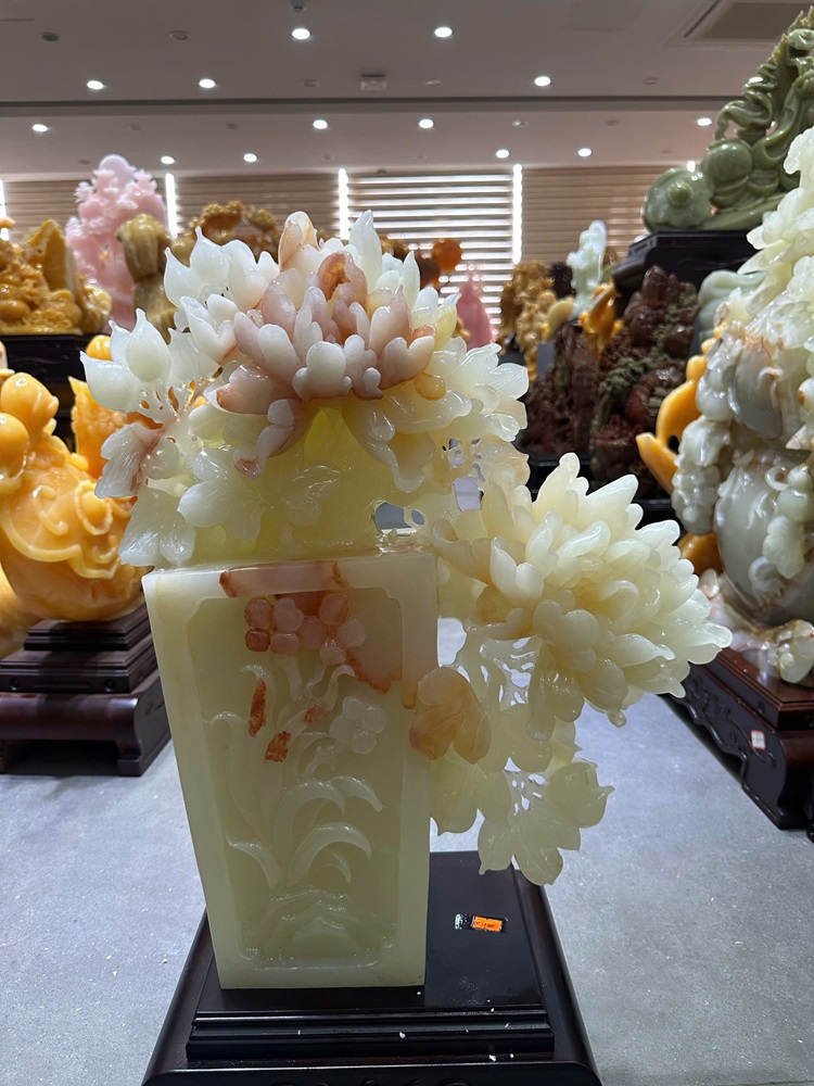 Bình Hoa Phú Quý Ngọc Onyx 55x40cm 