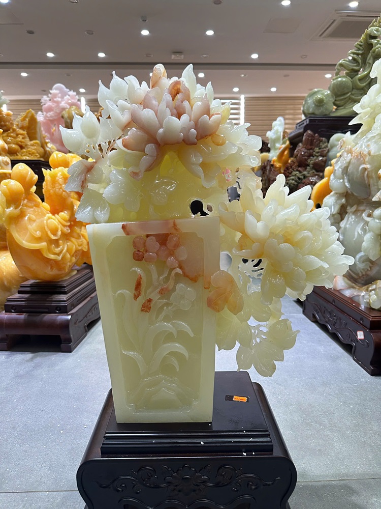 Bình Hoa Phú Quý Ngọc Onyx 55x40cm 