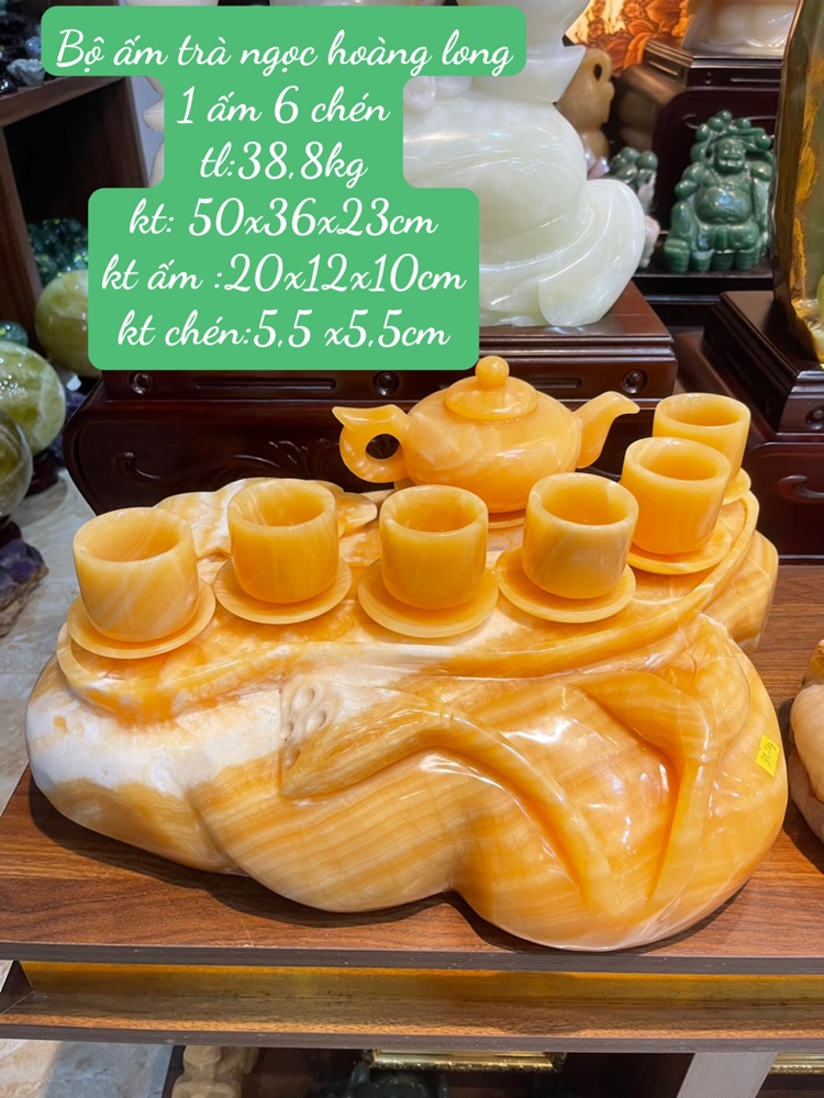 Bộ Ấm Trà Ngọc Hoàng Long 1 Ấm 6 Chén