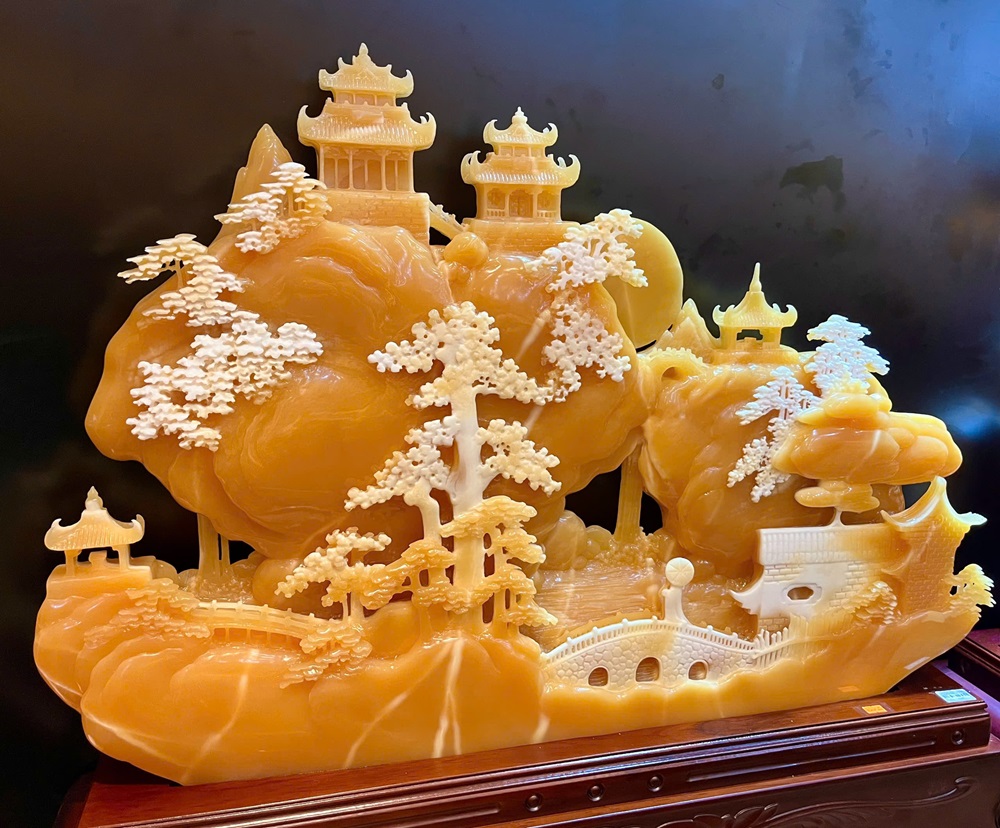 Tiên Cảnh Bồng Lai Ngọc Hoàng Long (Kèm giấy kiểm đinh)