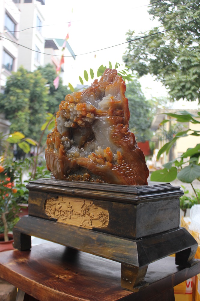 Tiên Cảnh Bồng Lai Ngọc Thọ Sơn 45 x 50cm