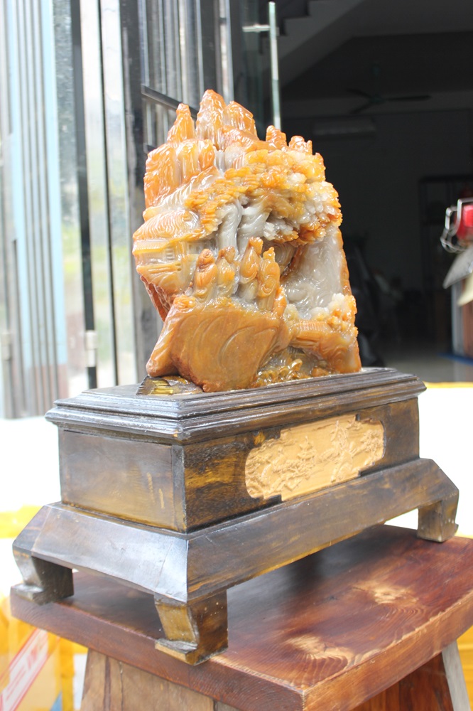 Tiên Cảnh Bồng Lai Ngọc Thọ Sơn 45 x 50cm