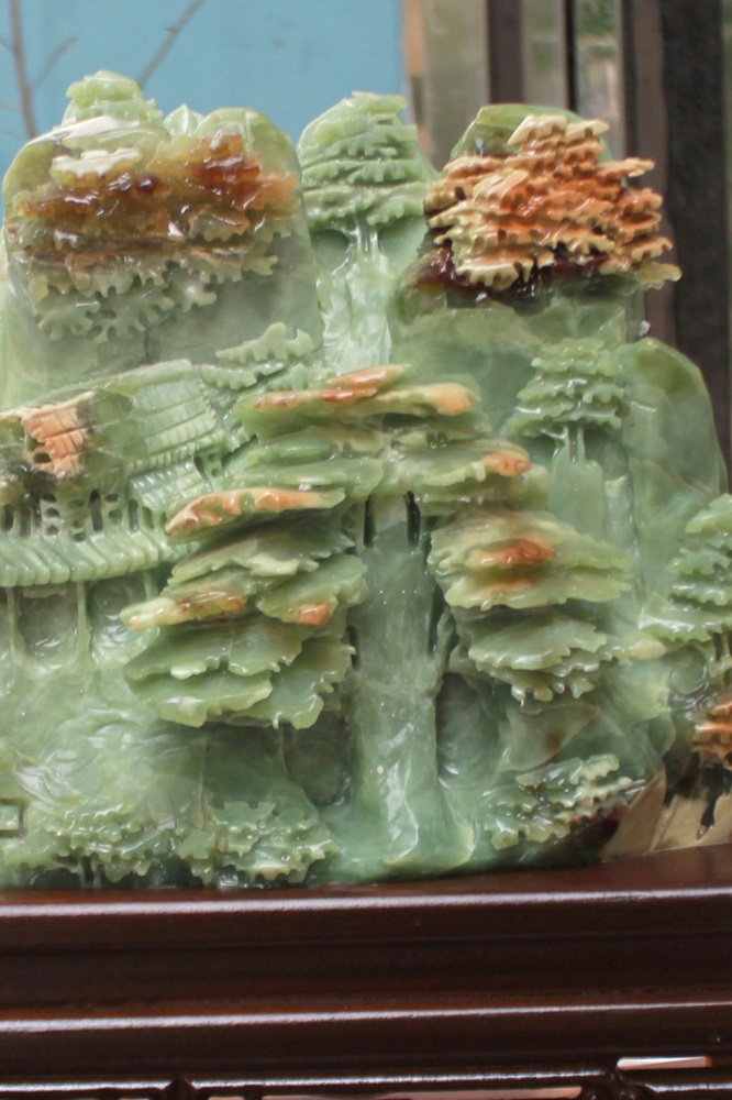 Bồng Lai Tiên Cảnh Ngọc Tụ Nham 42 x 33