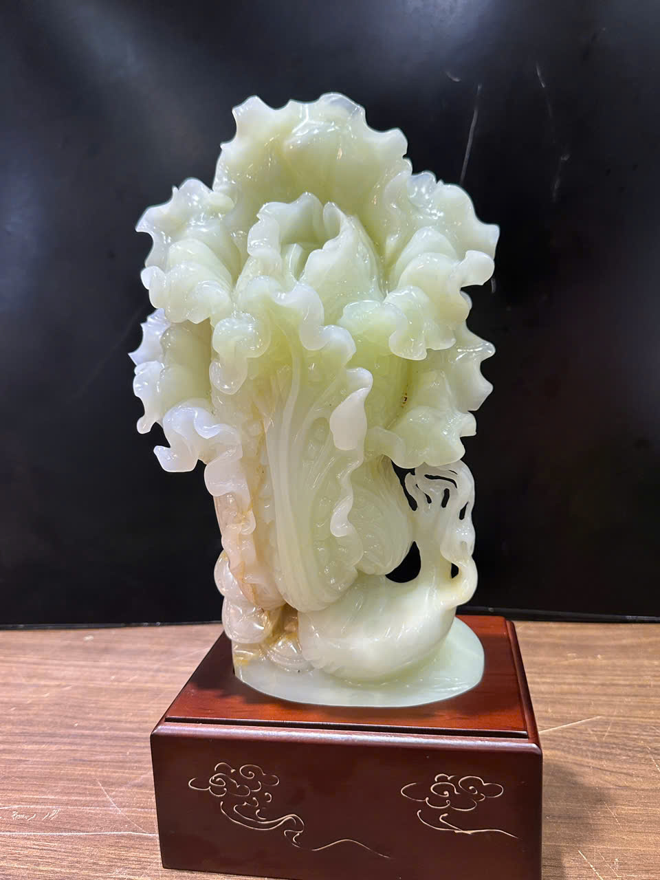 Cải Thảo Phú Quý Ngọc Onyx Tụ Bảo Chiêu Tài, Gia Đạo Hưng Thịnh