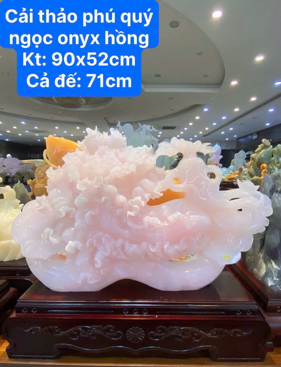 Cải thảo phú quý ngọc onyx hồng