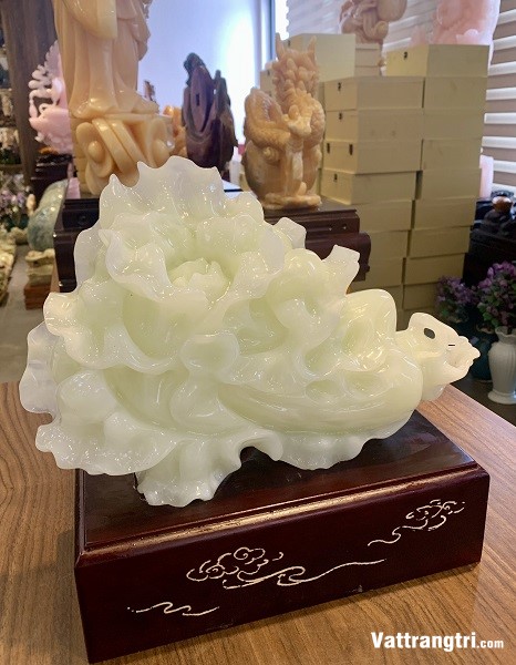 Cải thảo phú quý Ngọc onyx tự nhiên 33cm