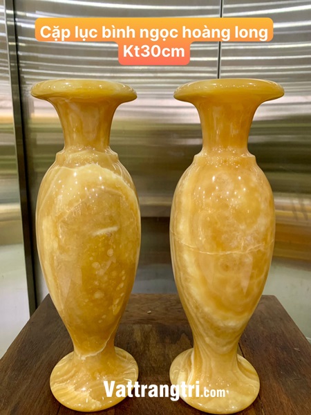 Cặp lục bình ngọc hoàng long 30cm