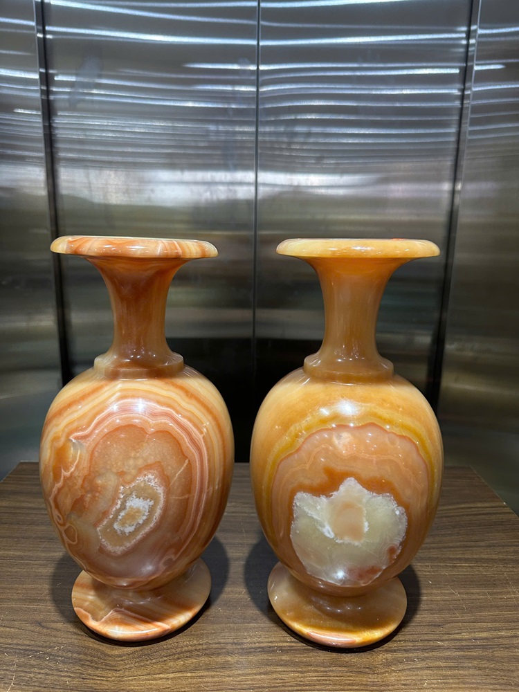 Cặp lục bình Ngọc hoàng long mắt thiên nhãn 35x18cm