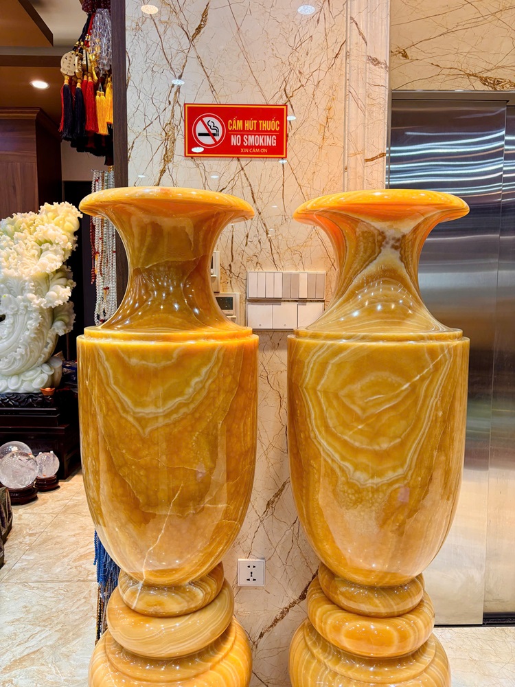 Cặp Lục Bình Ngọc Hoàng Long Vip 160 x 40cm