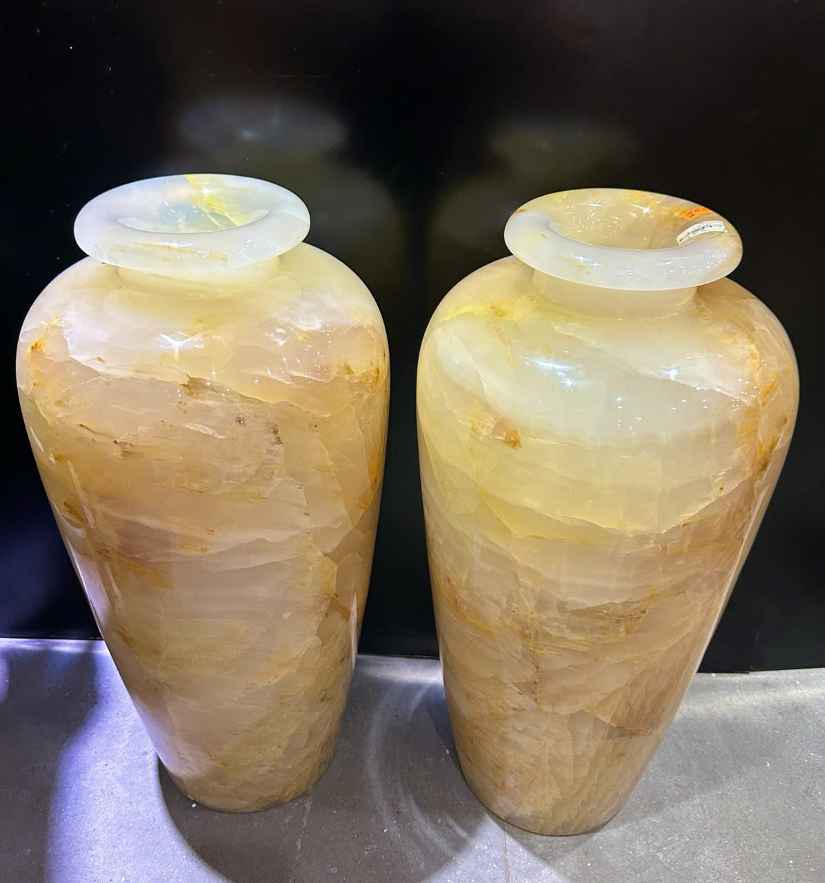 Cặp lục bình ngọc onyx 60cm